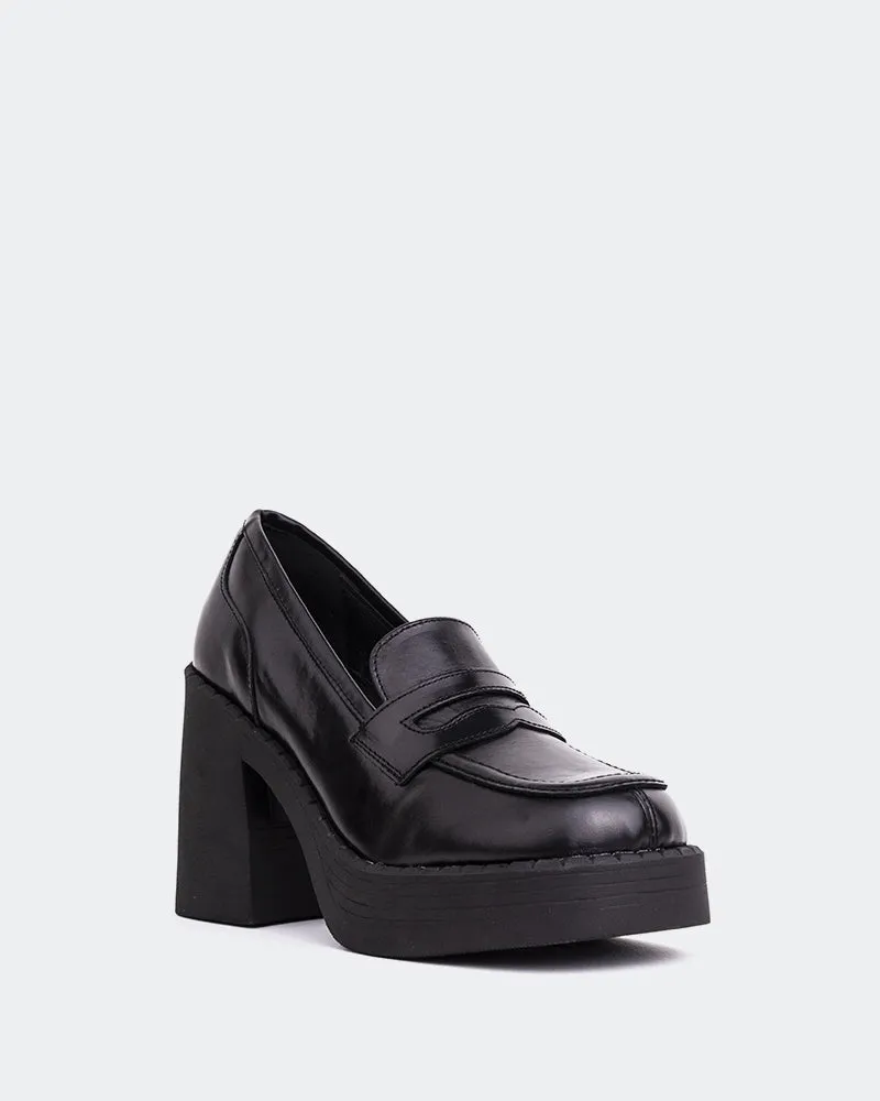 Weezer Black Leather Loafers Gucci