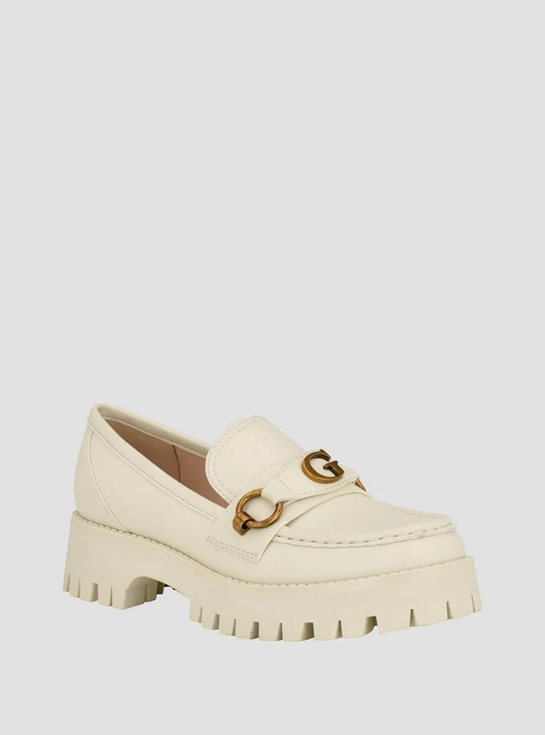 White Ivory Almost Loafers Lmdi Loafers