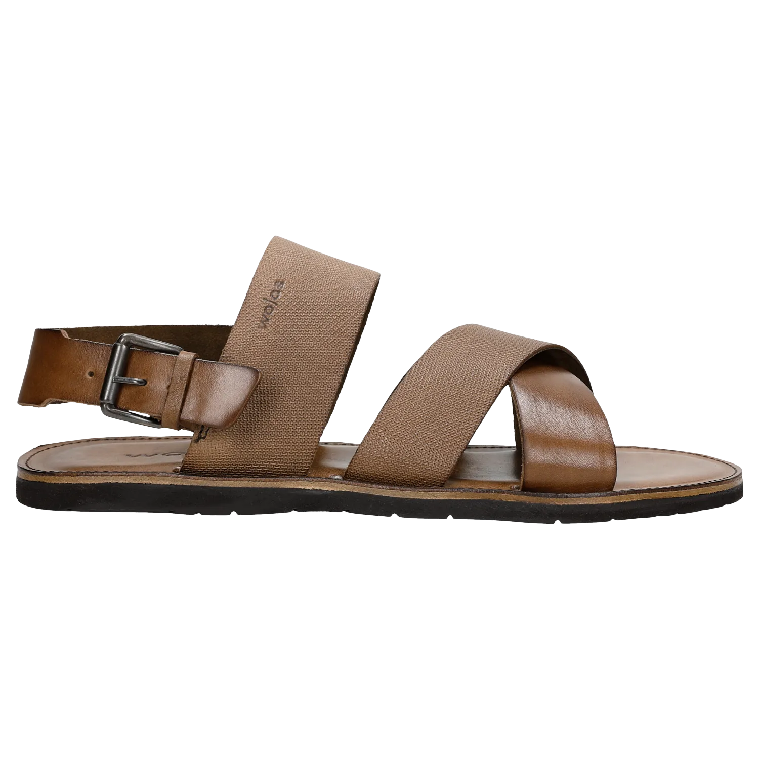 Wojas Brown Leather Sandals | 2900752 Sandals Naot