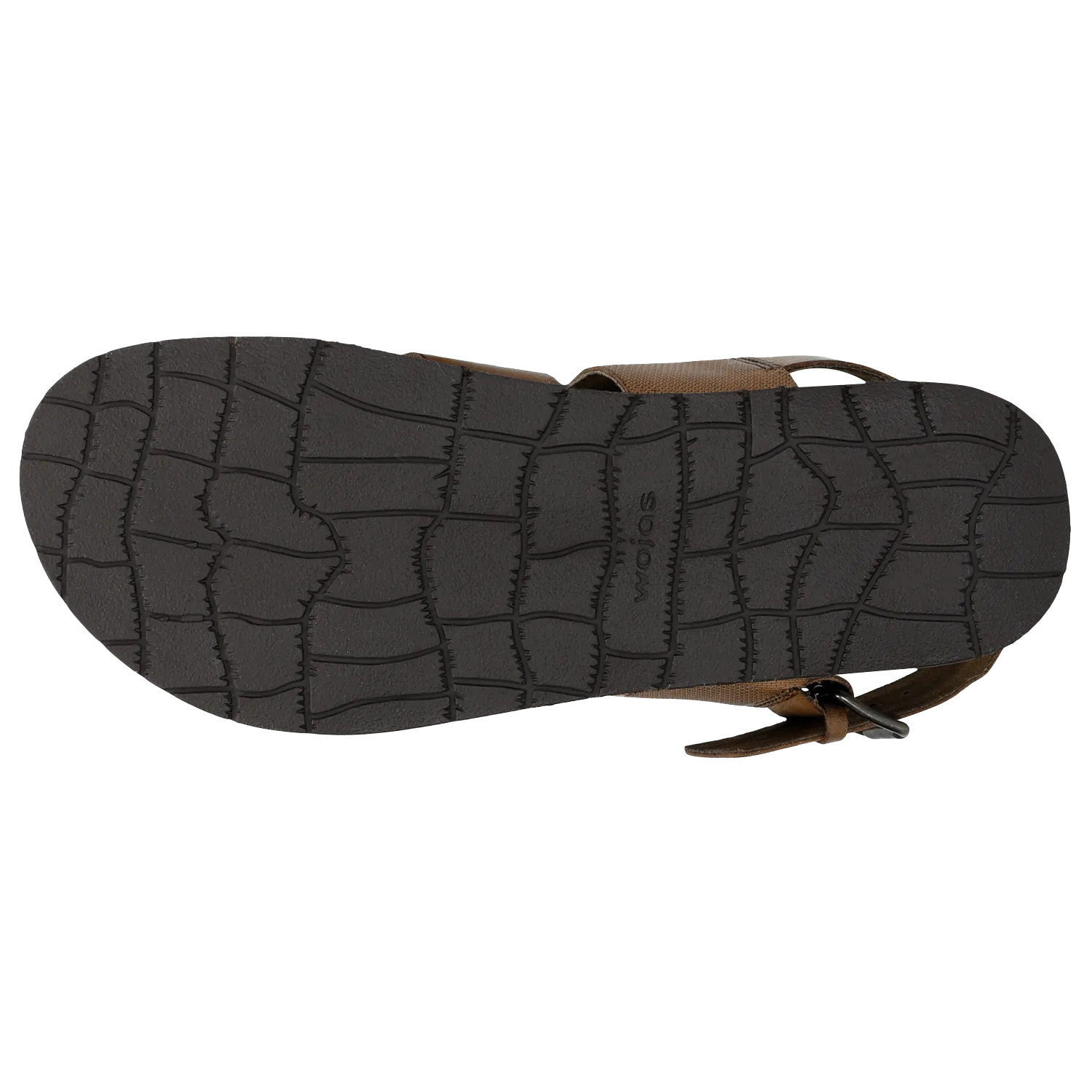 Elegant Sandals Wojas Brown Leather Sandals | 2900752