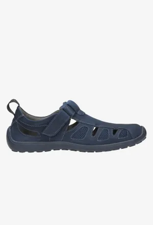 Best Sandals All Inclusive Wojas Dark Blue Leather Sandals - Sneakers  | 2156-76
