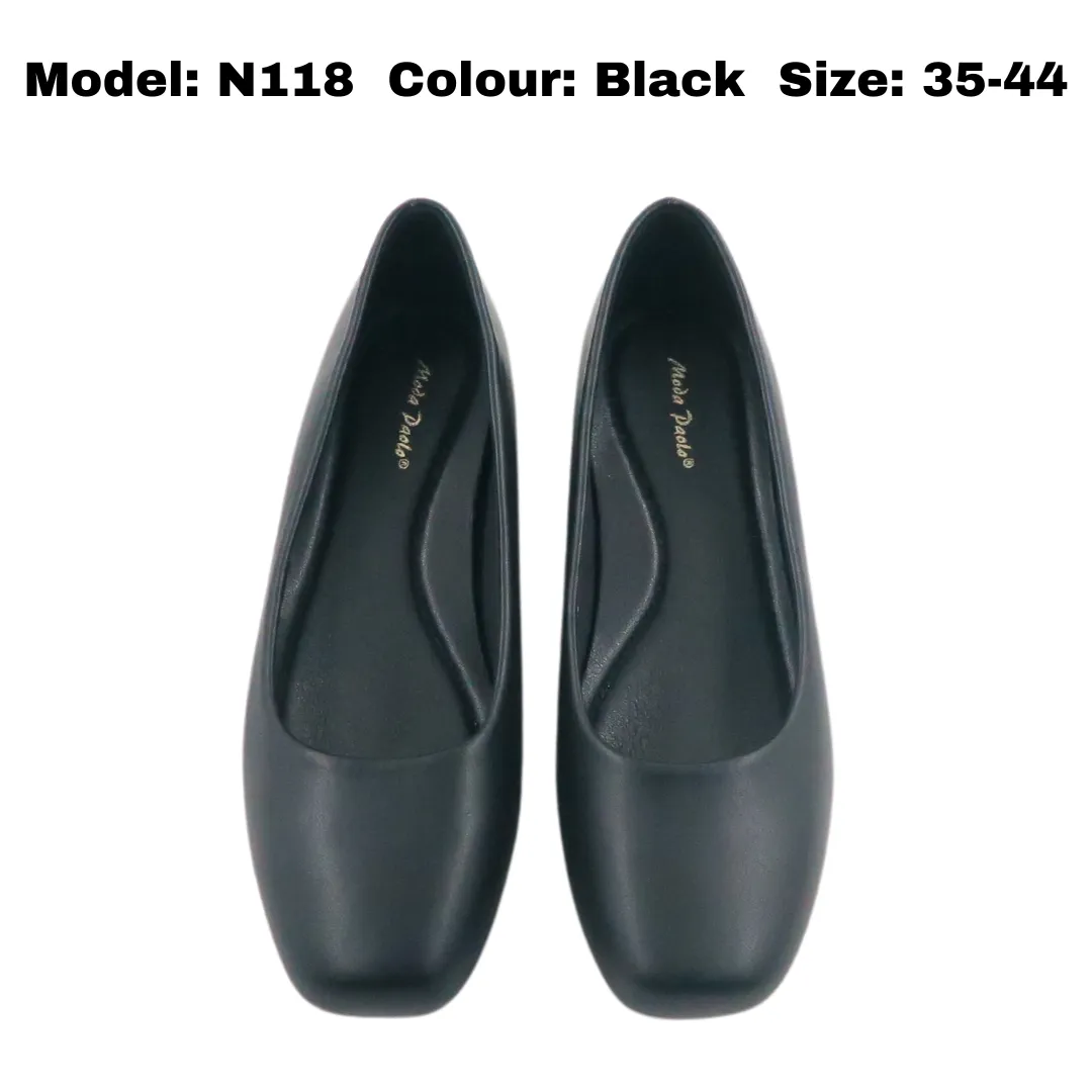 Women Flat Shoes Cover Toe (N118) Best Mountain Bike Shoes