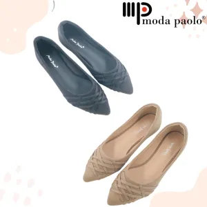 Best Affordable Running Shoes For Flat Feet Women Flat Shoes Pointed Toe (35094T)