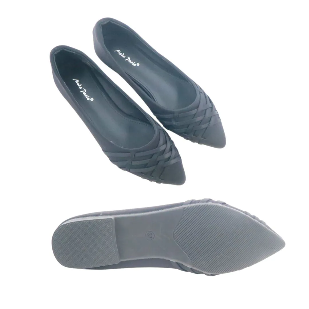 Flat Sole Casual Shoes Women Flat Shoes Pointed Toe (35094T)