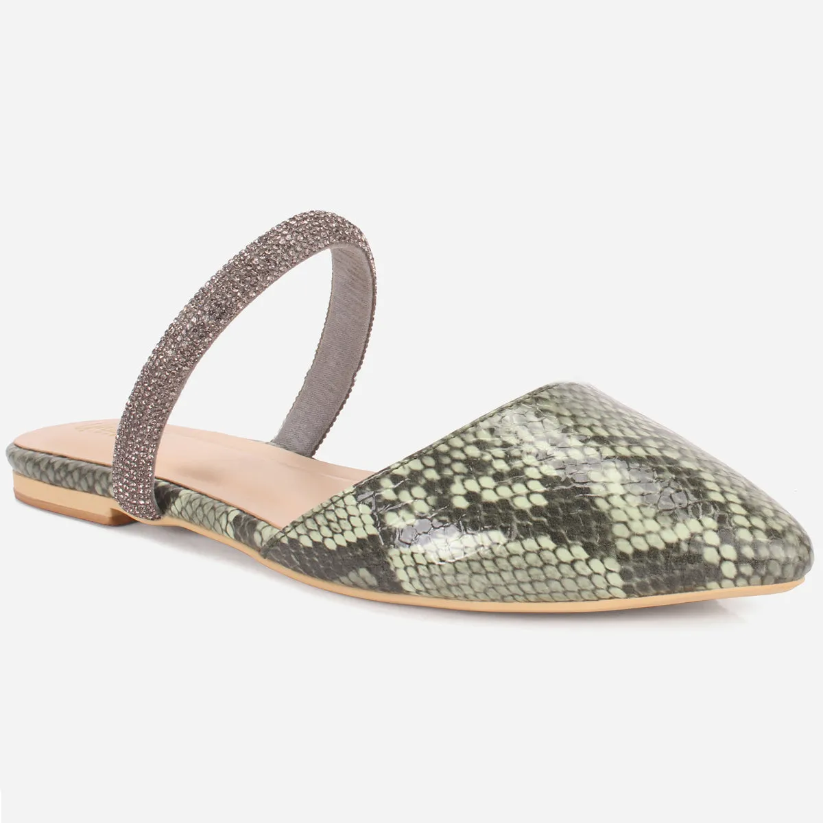 Cozy Flat Shoes Women "SURI" Summer Decorated Flat Shoes