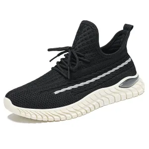 Best Sneakers For Heel Support Women's Air-Cushioned Sports Flyknit Sneakers