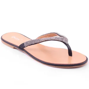 Uug Slippers Womens Jazz Crystal Adorned Thong Slippers