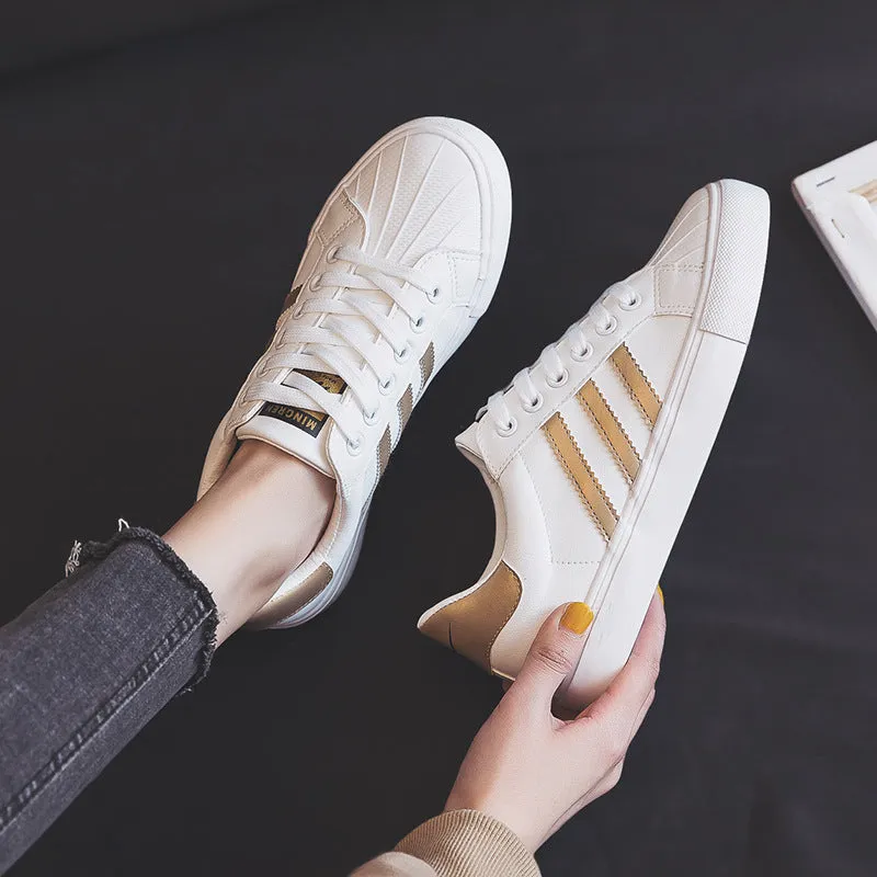 Designer Sneakers Sale Women's Lace-up Mesh White Sneakers Fashion Shoes - W90011