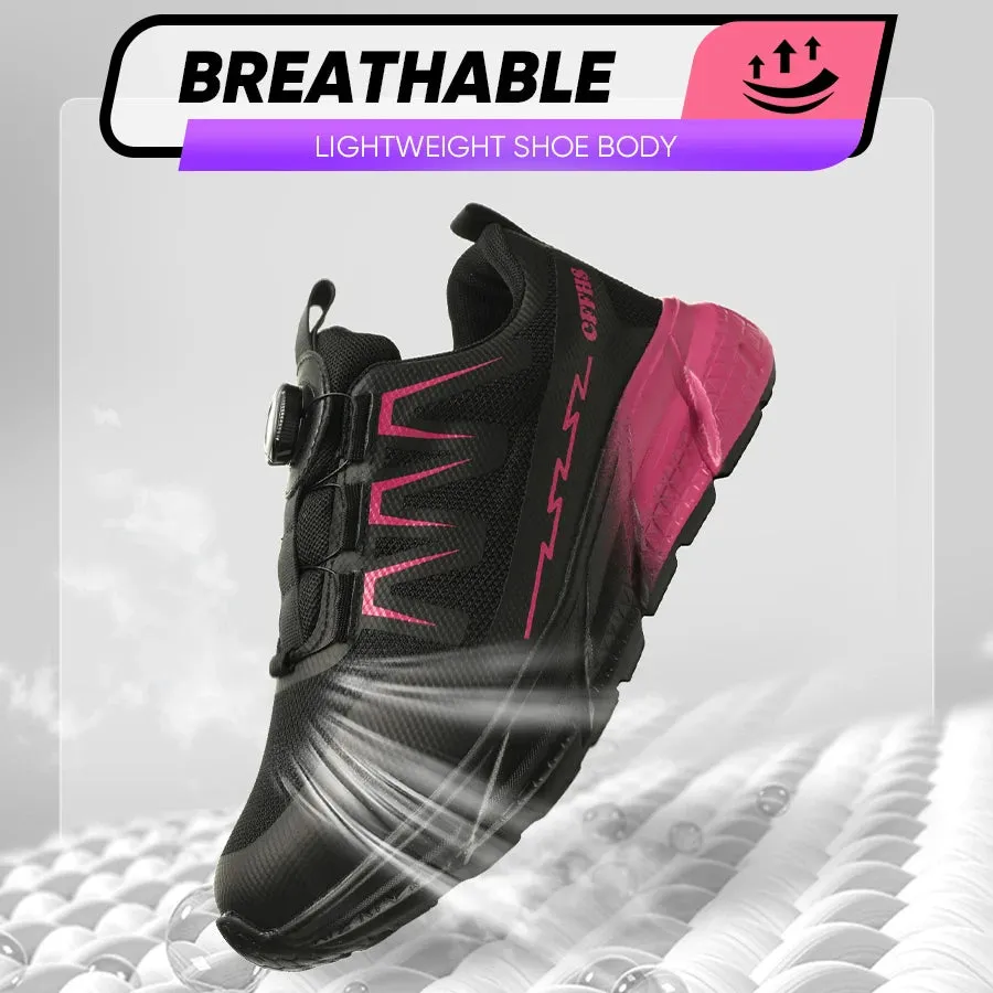 Womens Safety Shoes Steel Toe Sneaker Sport Work Safety Boots Most Comfortable Pull On Work Boots