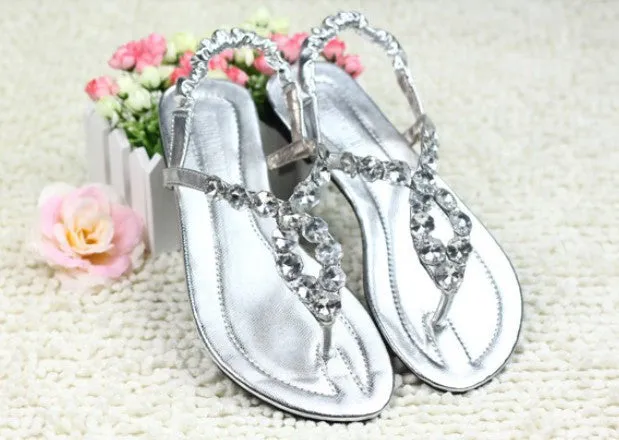 Chiefs Flip Flops Women's Sandals 2017 Summer Beach Flip Flops Lady Slippers Sandals for Women Diamand Cross Flat Shoes Women Free Shipping WS003