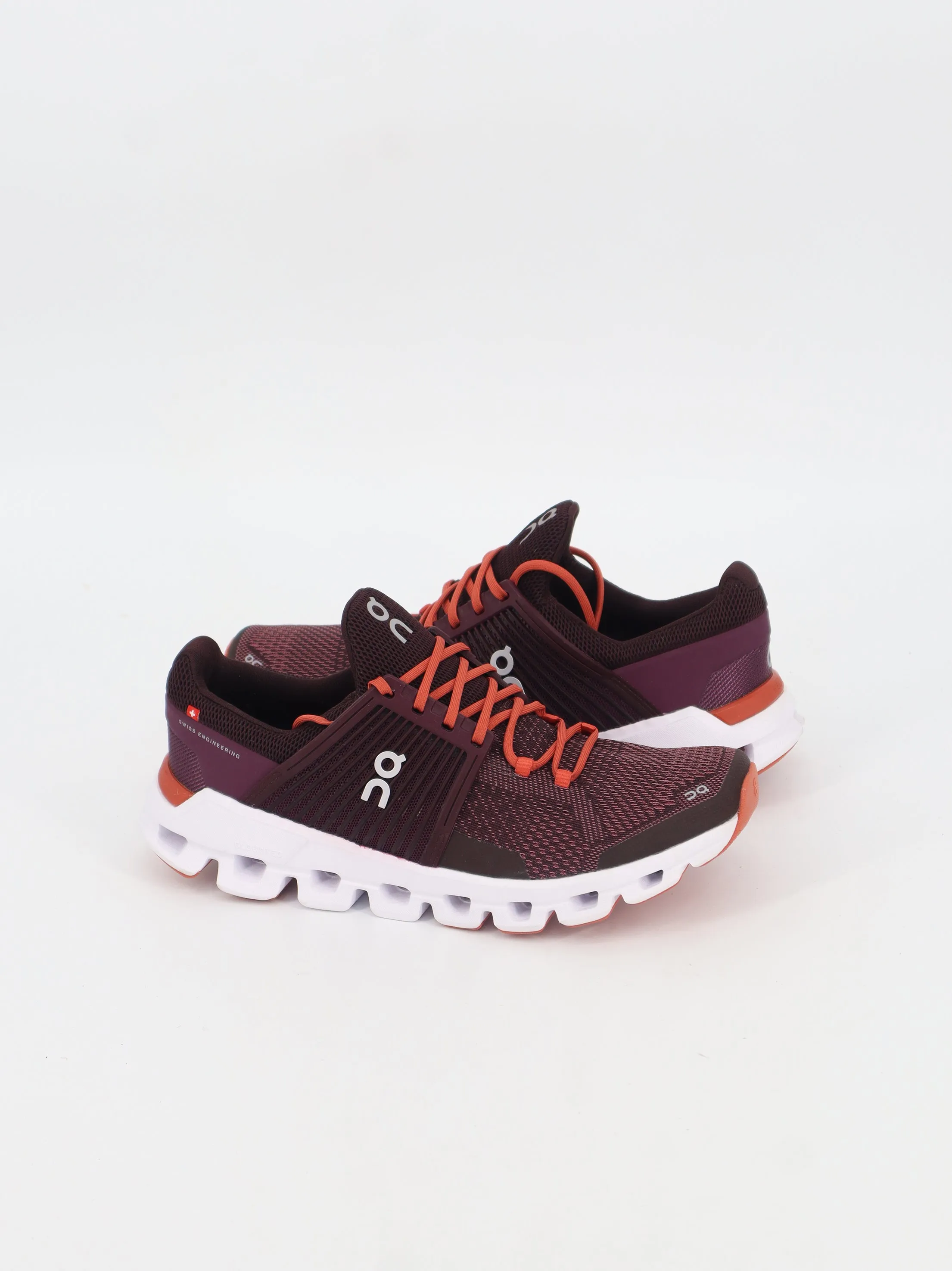 Women's Textured Running Shoes,Burgundy Good Shoes For Gym And Running