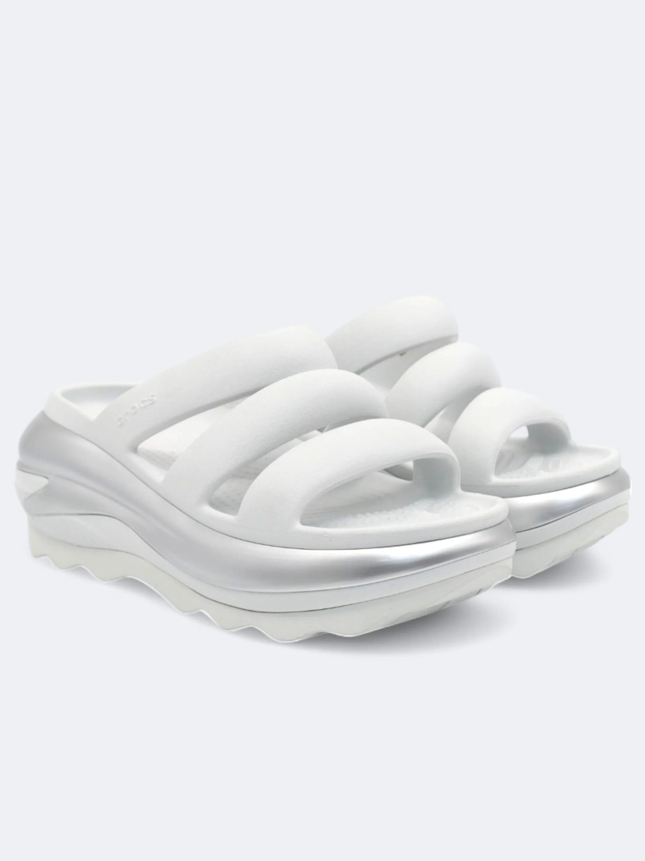 Women's Textured Slippers,White/Silver Tasman Slippers Palace