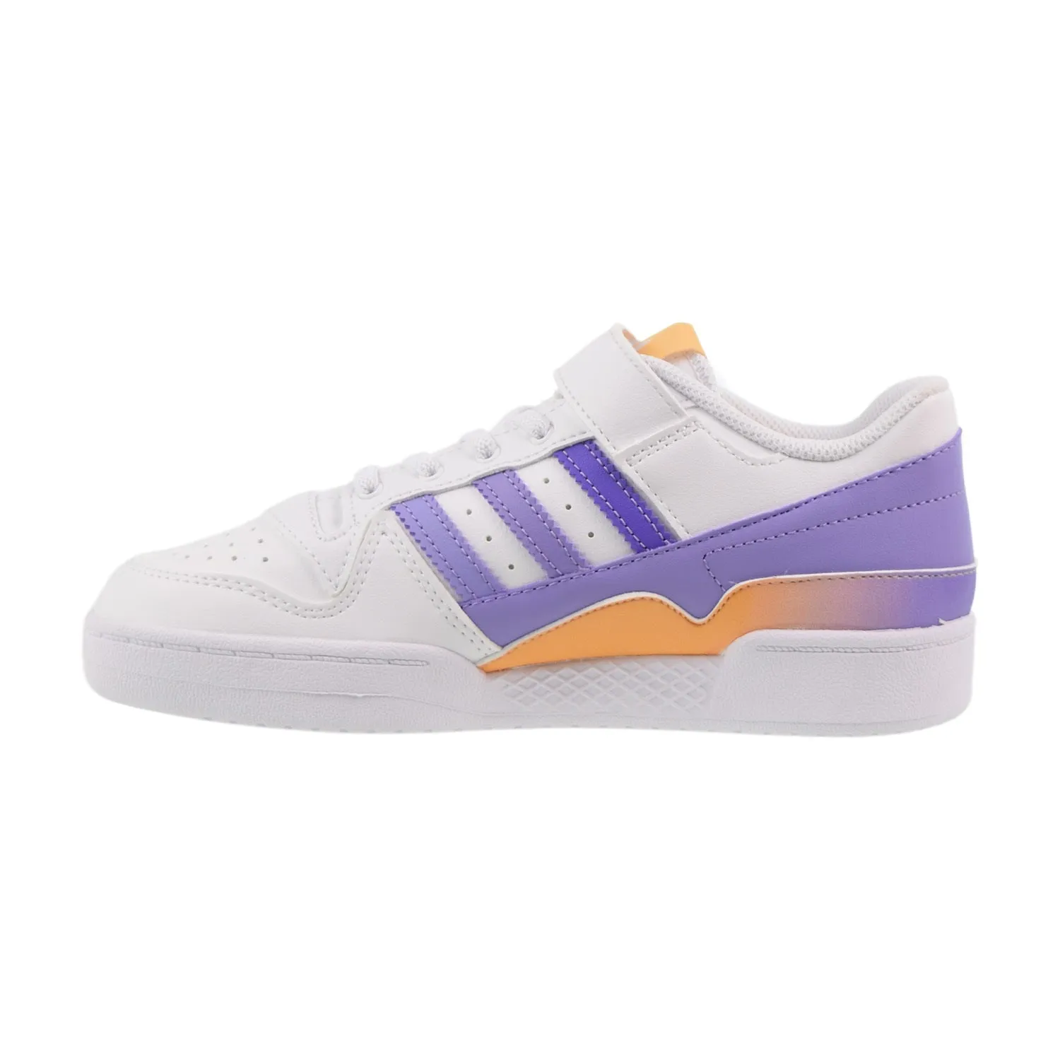 Adidas Forum Low 'Fruits & Rainbow Patches Little Kids' Shoes Cloud White-Purple Adidas 360 24 Golf Shoes