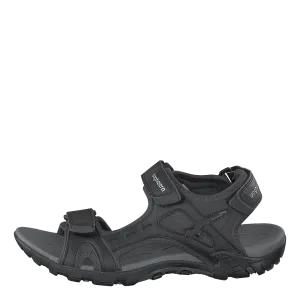 Skipper Black/dark Grey Sandals Definition