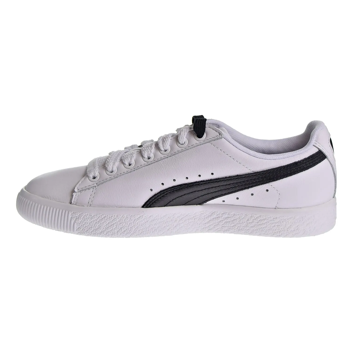 Puma Husqvarna Shoes Puma Clyde Core Lace Women's Shoes White/Puma Black/Gold