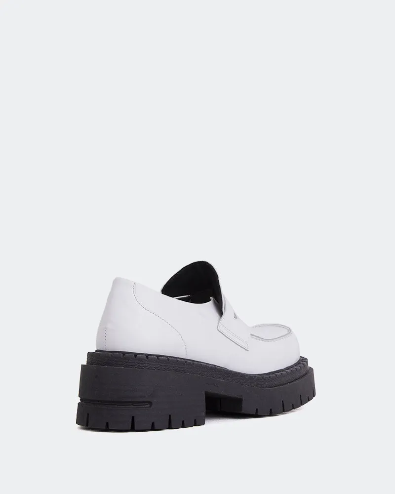 Sandy Liang Loafers Zolian White Leather