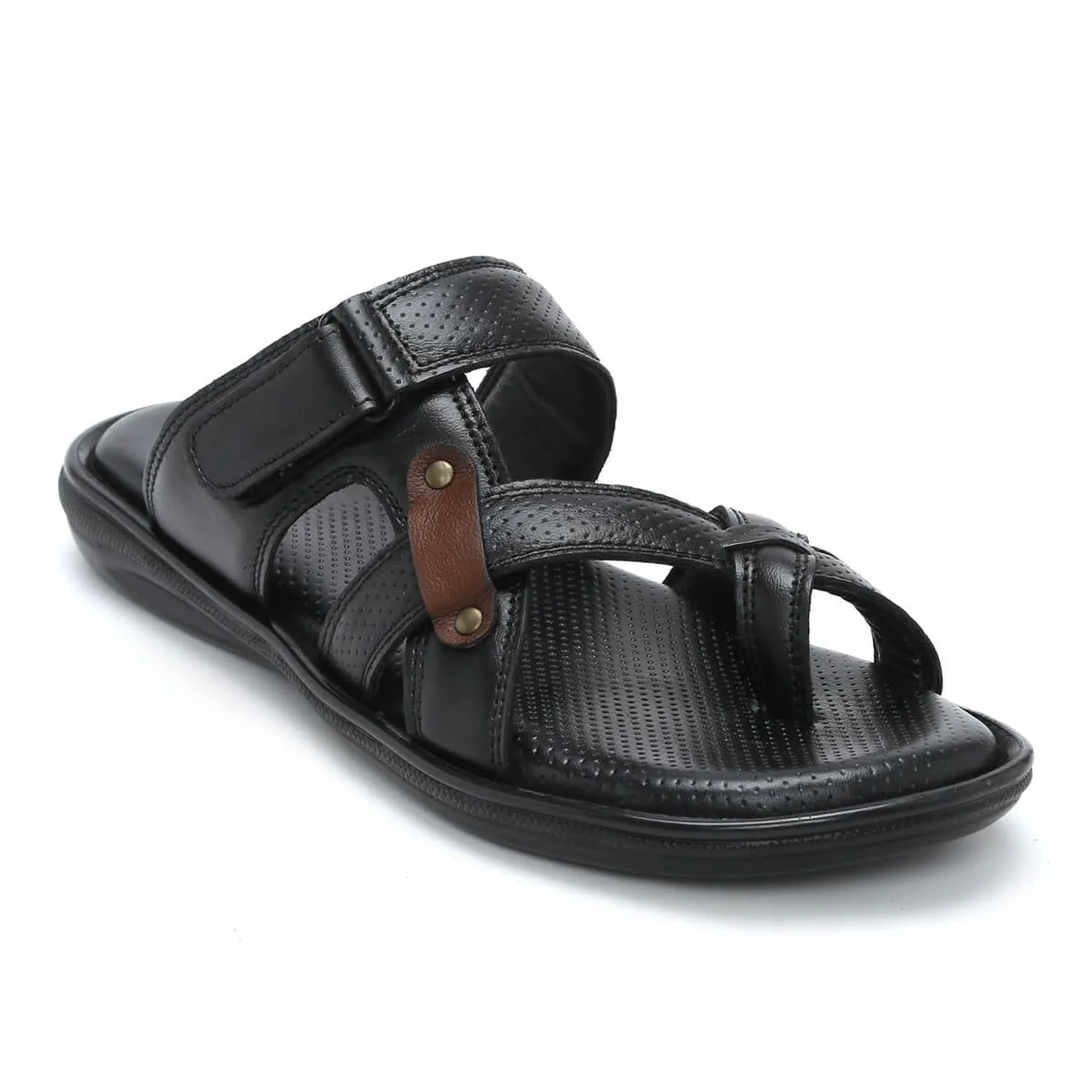 Zoom Shoes Casual Leather Slingback Sandals For Men C-30 Pucci Sandals